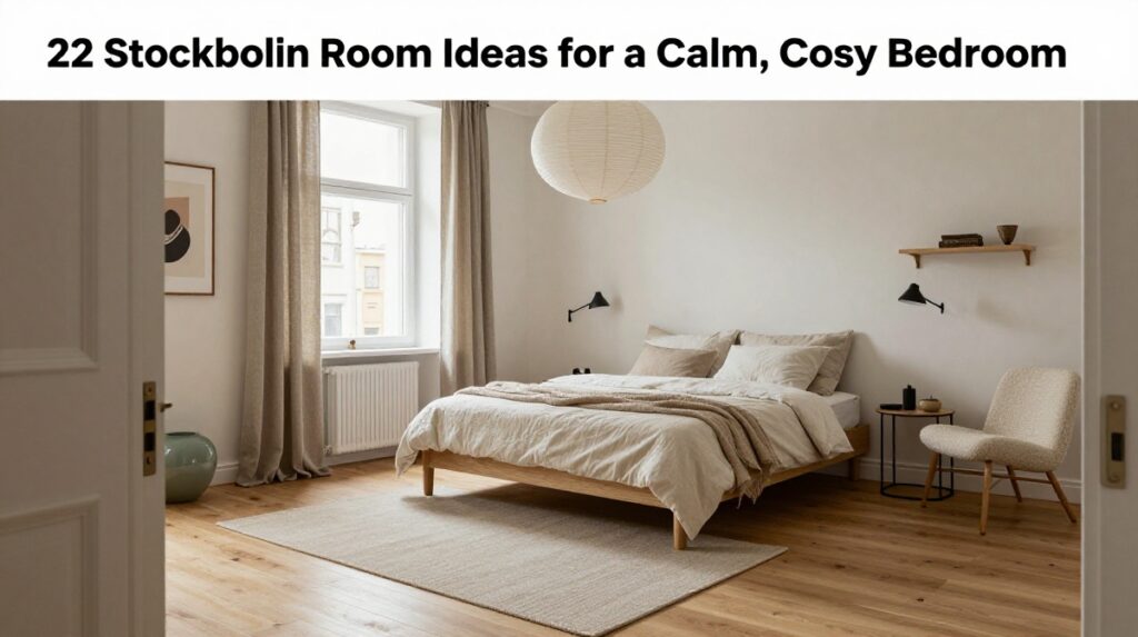 22 Stockholm Room Ideas for a Calm, Cosy Bedroom