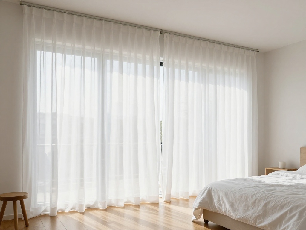 Floor-to-Ceiling Sheer Panels