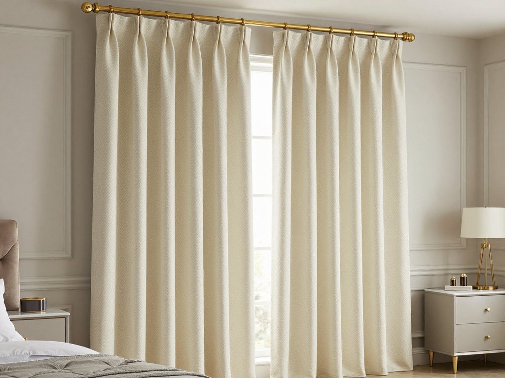 Extra-Wide Panels for a Faux-Wall Effect