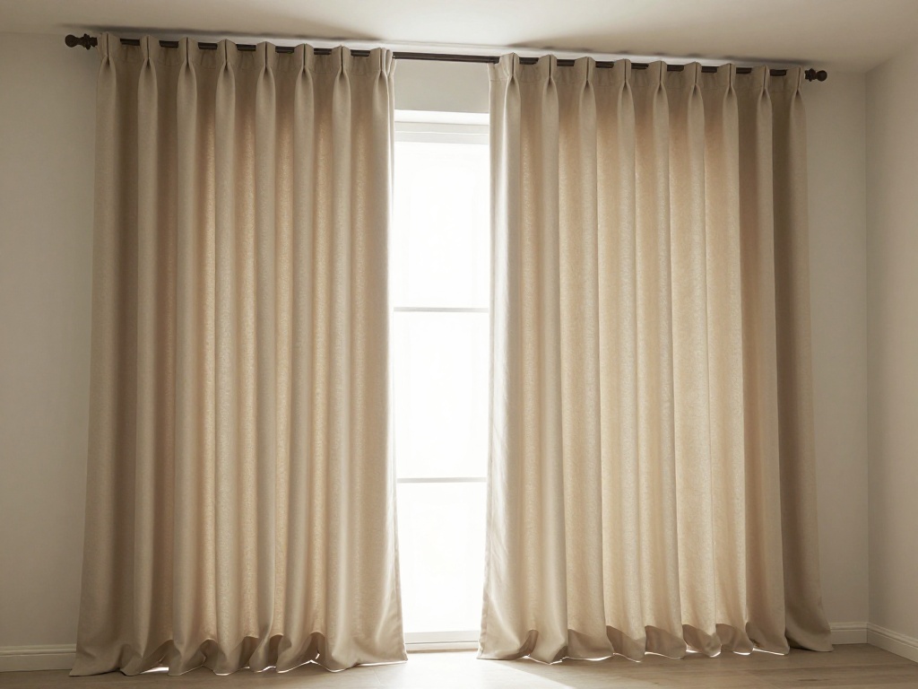 Grommet-Top Curtains for Easy Flow