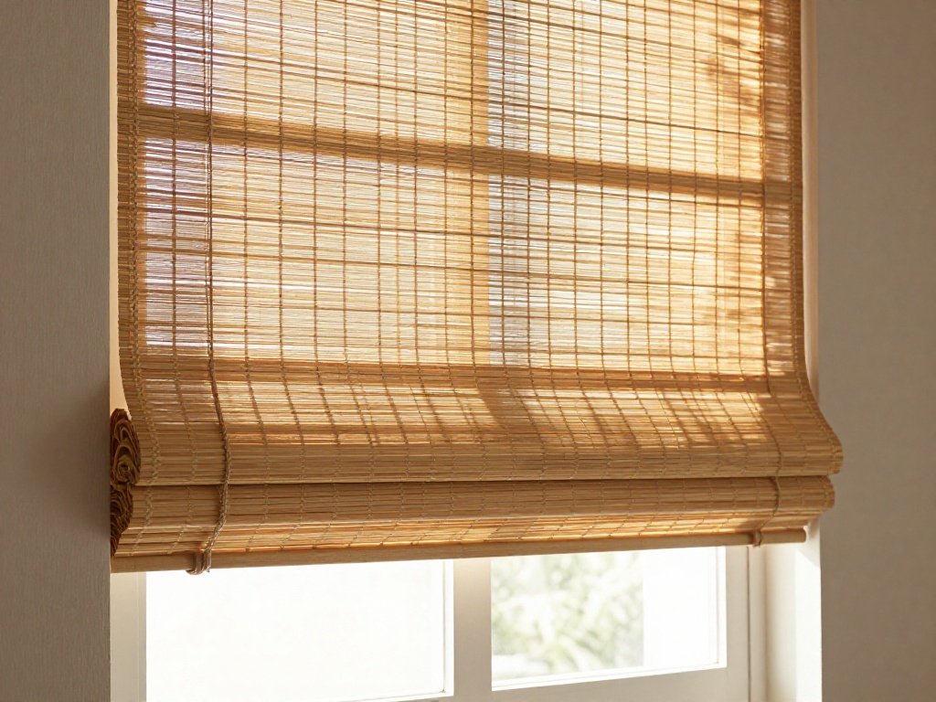 Woven Roman Shades