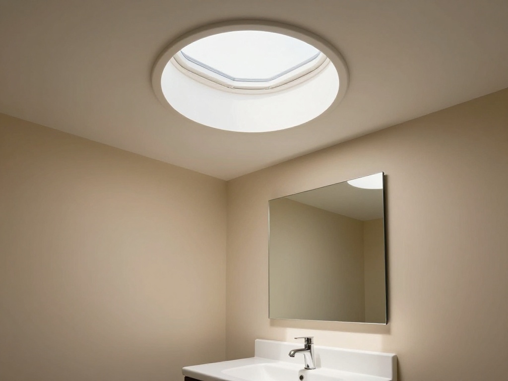 Skylight Tube Over Sink