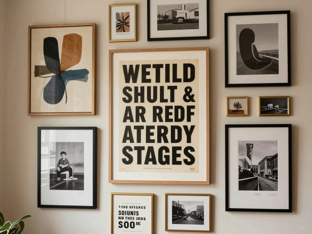 Typography And Text-Based Art As Anchors
