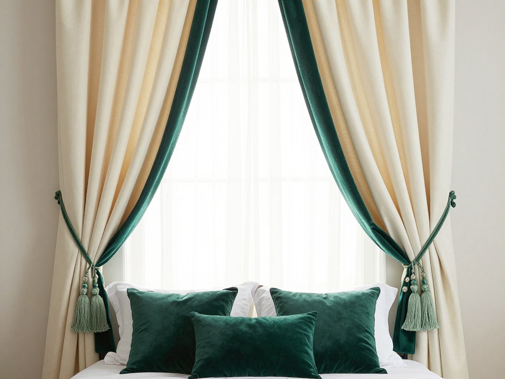 Two Curtain Rods for a Deep Layered Look