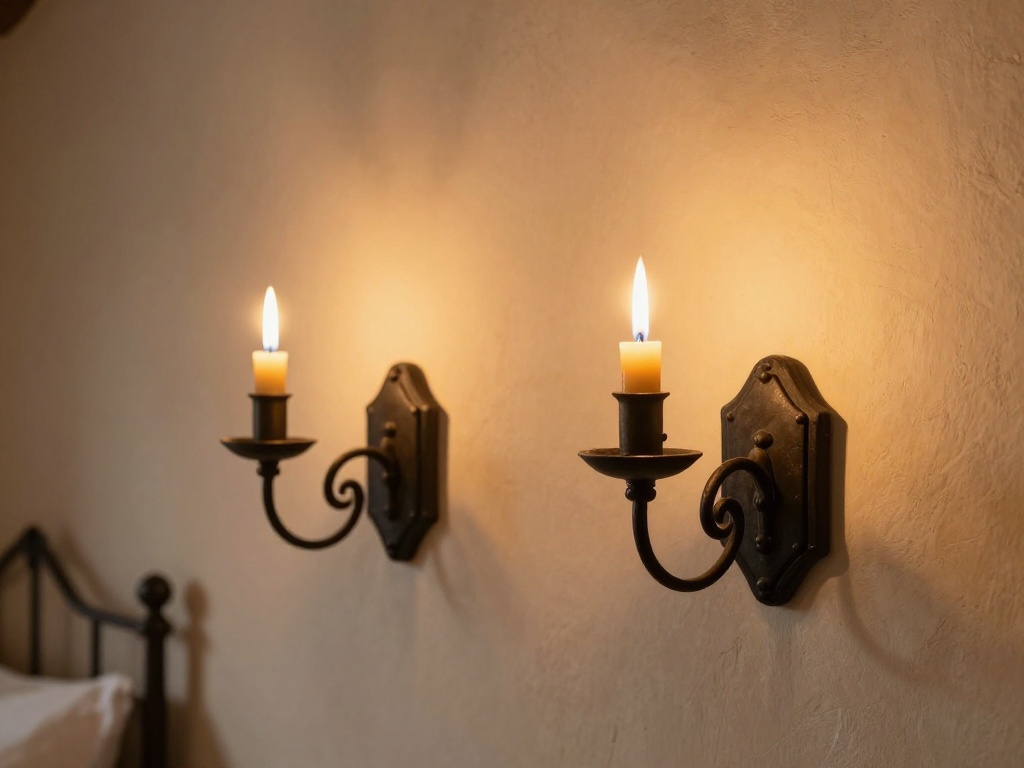 Wrought Iron Sconces