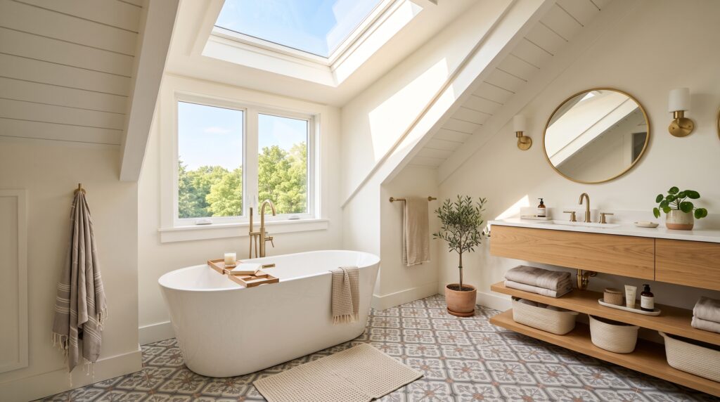 16 Upstairs Bathrooms Ideas That Transform Awkward Spaces Into Beautiful Retreats